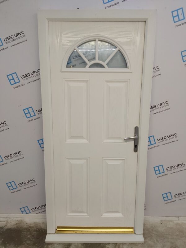 Used White Composite Door 945mm x 2045mm 0719