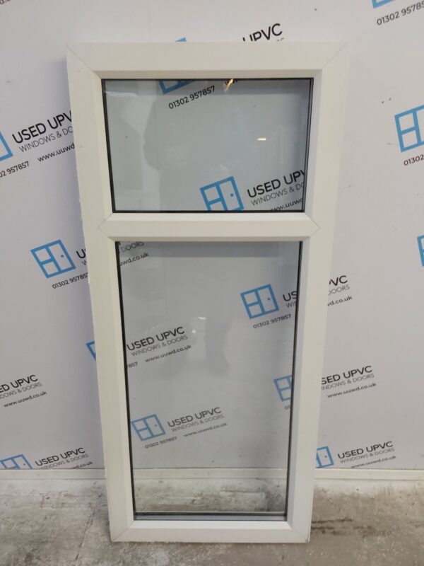 Used White Upvc Window 610mm x 1380mm W0451