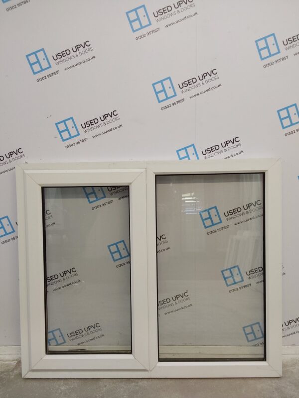 Used White Upvc Window 1240mm x 1035mm C5012
