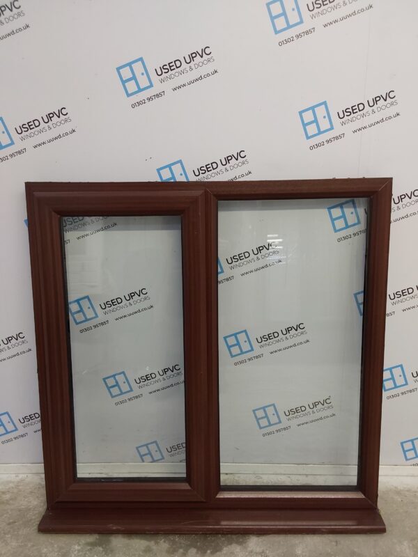 Used Woodgrain Upvc Window 1185mm x 1185mm C5037
