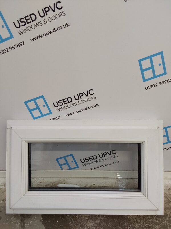 Used White Upvc Window 645mm x 385mm W0254