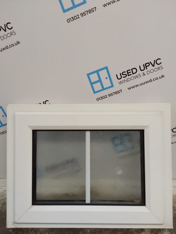 Used White Upvc Window 670mm x 505mm W0261