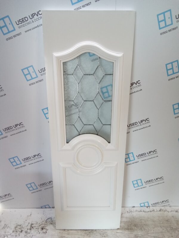 Used White Upvc Back Door Panel 594mm x 1794mm x 28mm UDP0034 - Image 4
