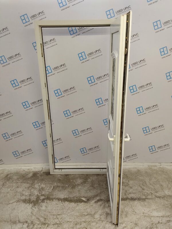 Used White Upvc Front Door 915mm x 2050mm 0256 - Image 3