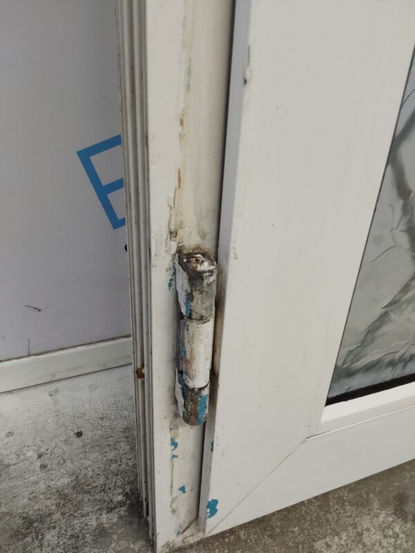 Used White Upvc Back Door 850mm x 2050mm C3D048 - Image 8