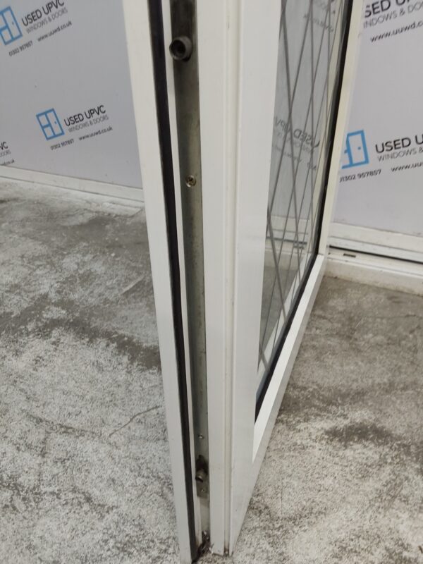 Used White Upvc Back Door 850mm x 2050mm C3D048 - Image 11