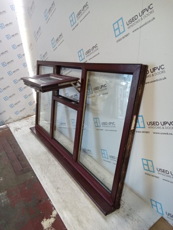 Used Woodgrain Upvc window 1790mm x 1065mm LW0035 - Image 3