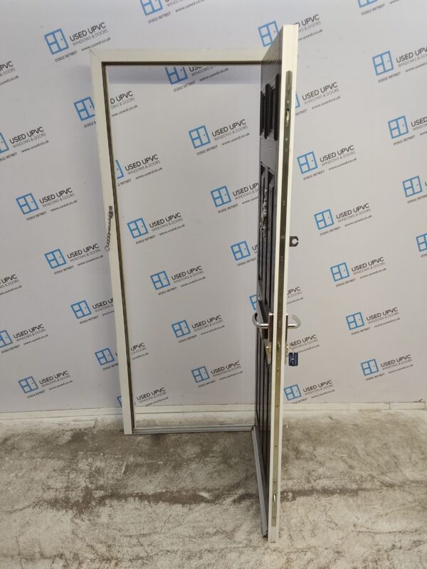 Used Black Composite Front Door 880mm x 2045mm 0579 - Image 3