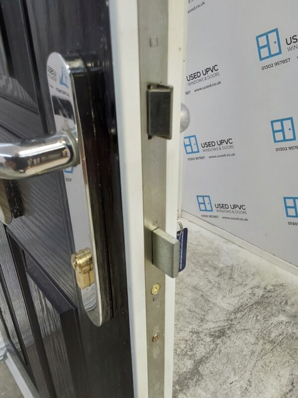 Used Black Composite Front Door 880mm x 2045mm 0579 - Image 7