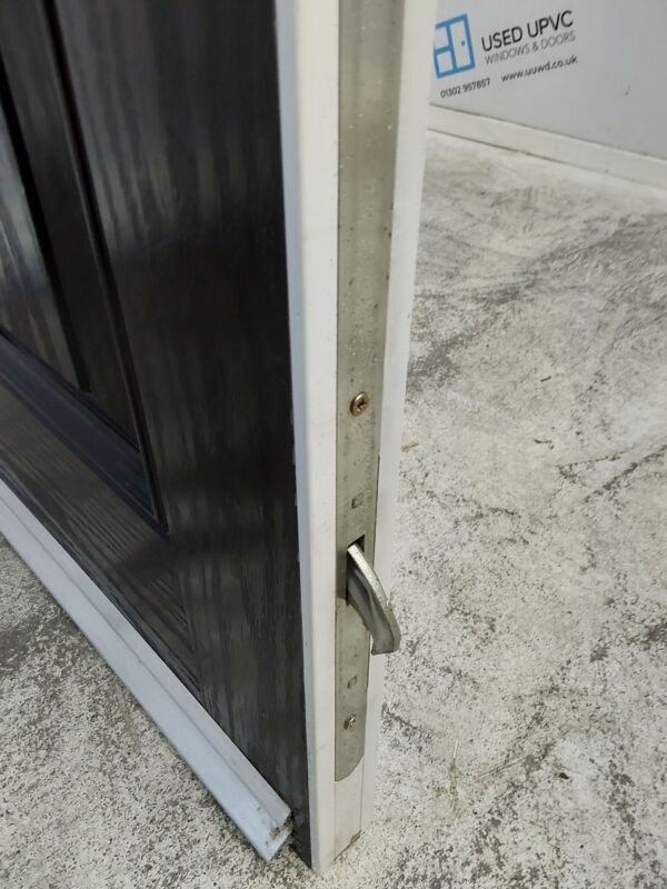 Used Black Composite Front Door 880mm x 2045mm 0579 - Image 8