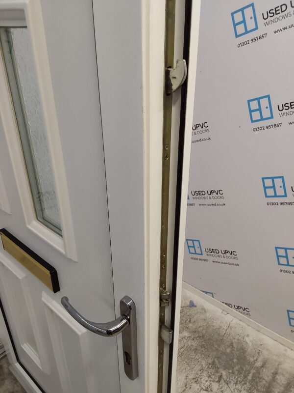 Used White Upvc Front Door 1000mm x 2085mm 0672 - Image 5