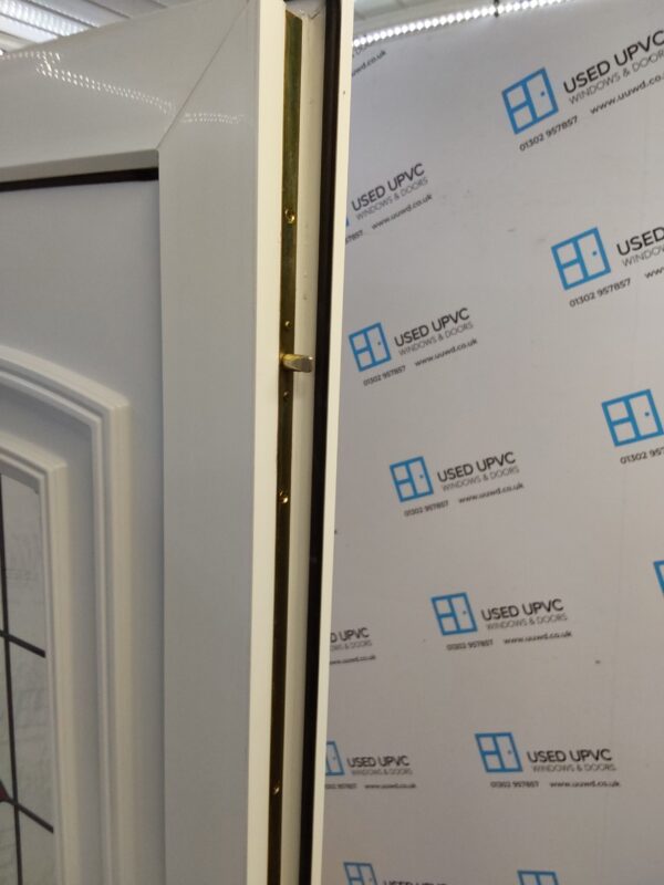 Used White Upvc Front Door 900mm x 2095mm C3D013 - Image 4