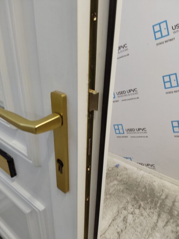 Used White Upvc Front Door 900mm x 2095mm C3D013 - Image 5