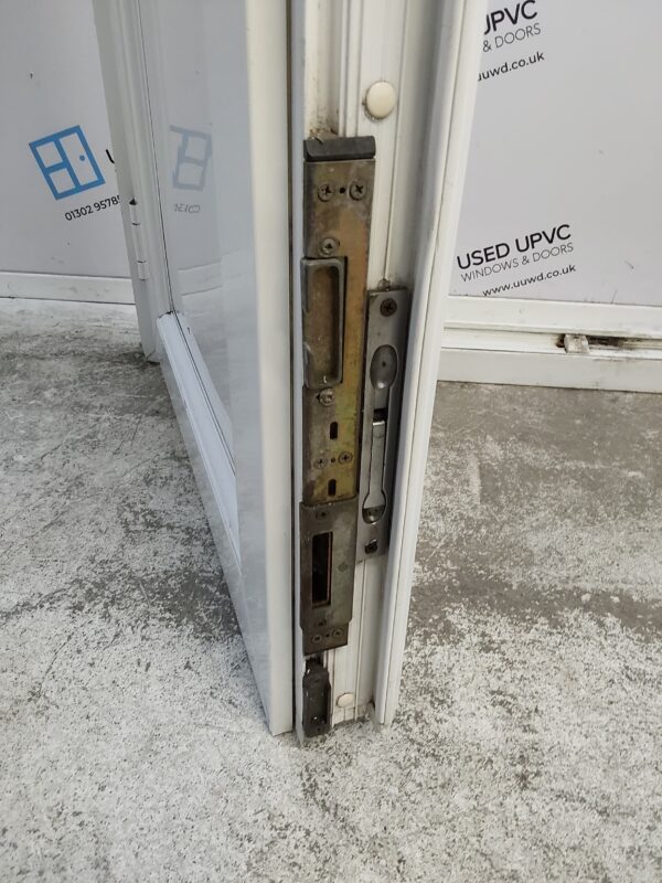 Used White Upvc French Doors 1375mm x 2025mm EA14 - Image 12