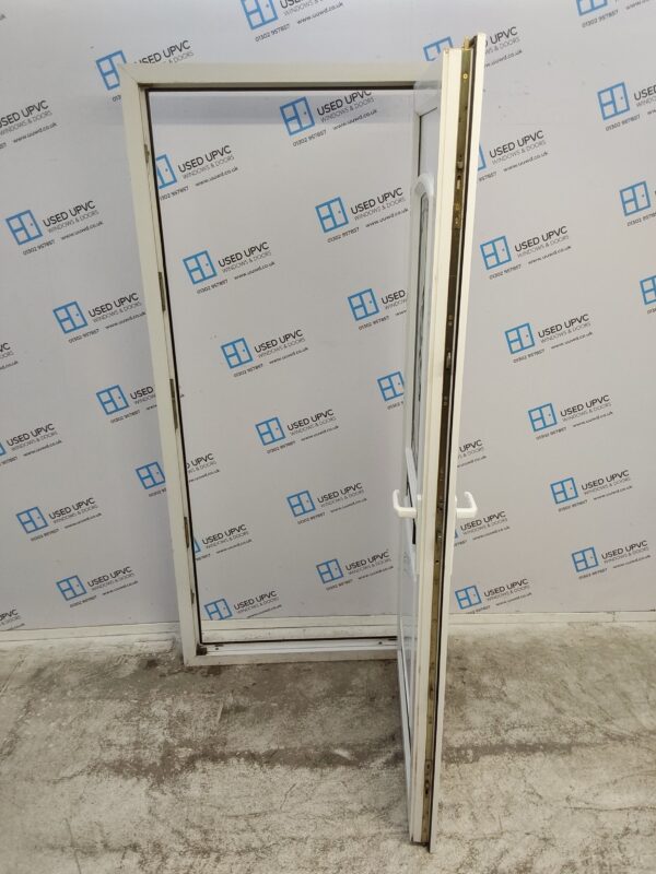 Used White Upvc Front Door 915mm x 2090mm 0428 - Image 3