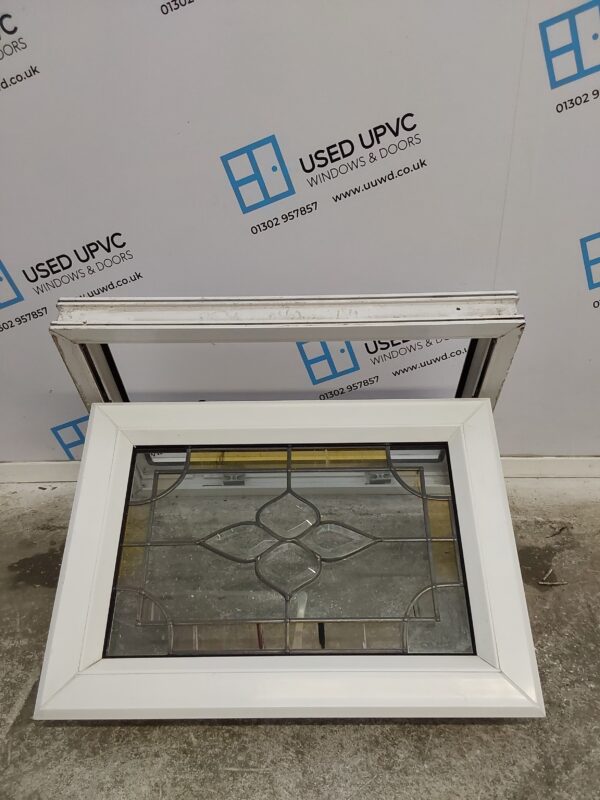 Used White Upvc Window 635mm x 465mm W0198 - Image 3