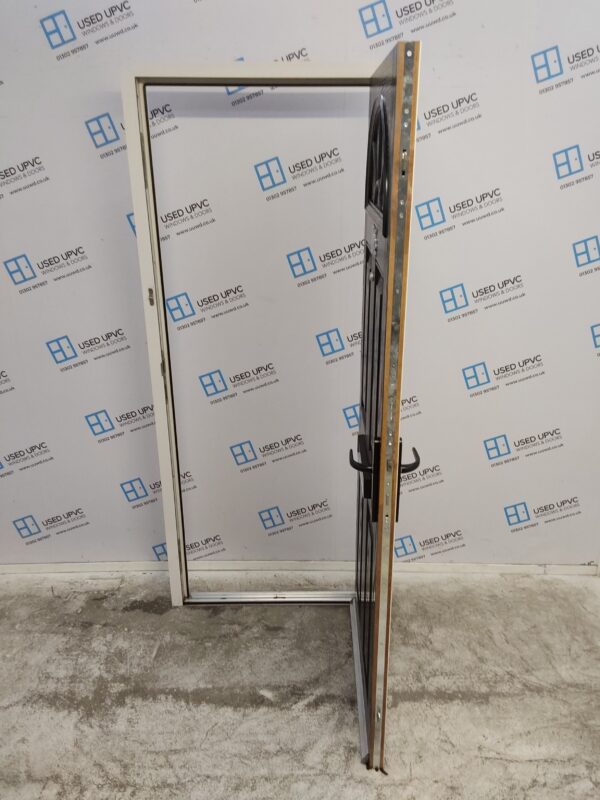 Used Black Composite Front Door 840mm x 1985mm 0718 - Image 3