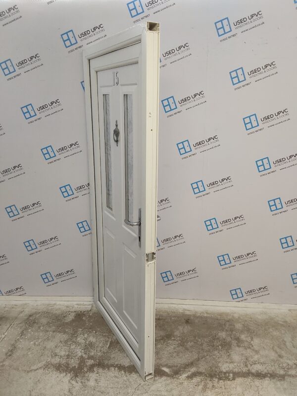 Used White Upvc Back Door 925mm x 2040mm C3D058 - Image 4