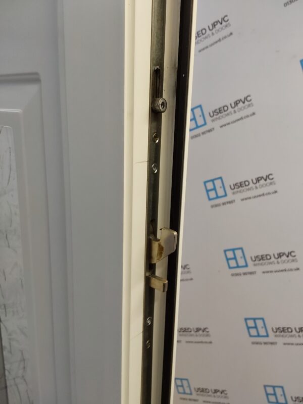 Used White Upvc Back Door 925mm x 2040mm C3D058 - Image 5