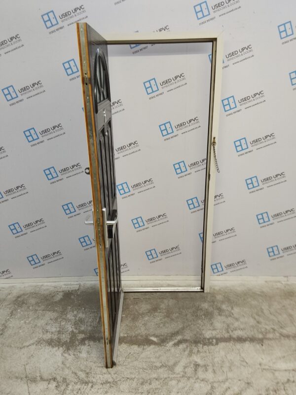 Used Black Composite Front Door 840mm x 1990mm 0275 - Image 3