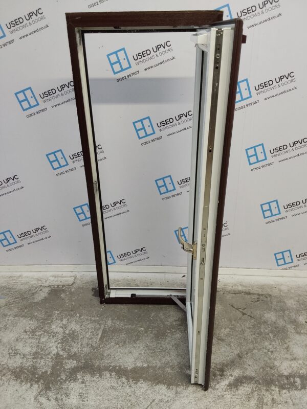 Used Woodgrain Upvc Window 540mm x 1345mm W0003 - Image 3