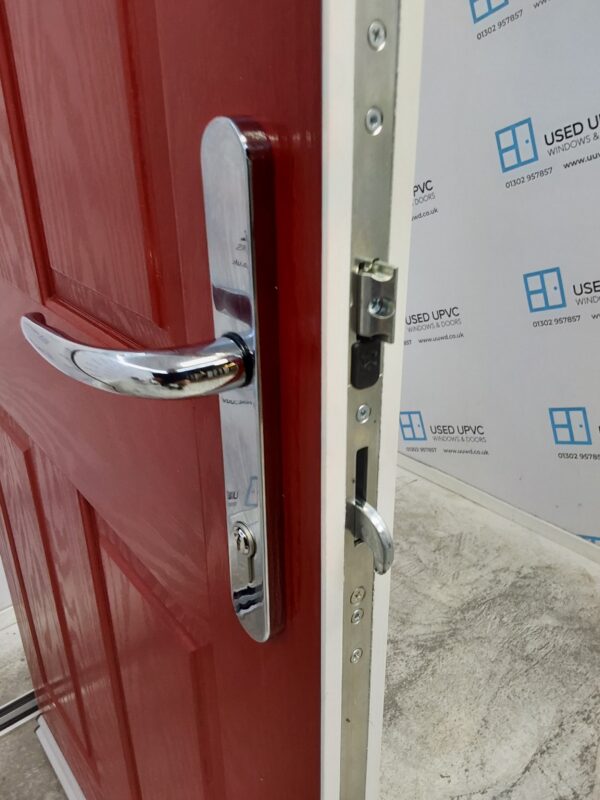 Brand New Red Composite Door 900mm x 2075mm ND81 - Image 6