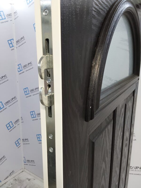 Brand New Black Composite Front Door 900mm x 2075mm ND96 - Image 5