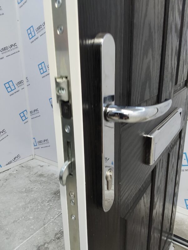 Brand New Black Composite Front Door 900mm x 2075mm ND96 - Image 6