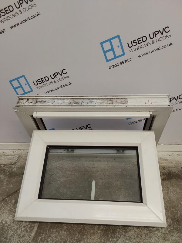 Used White Upvc Window 635mm x 435mm W0202 - Image 3