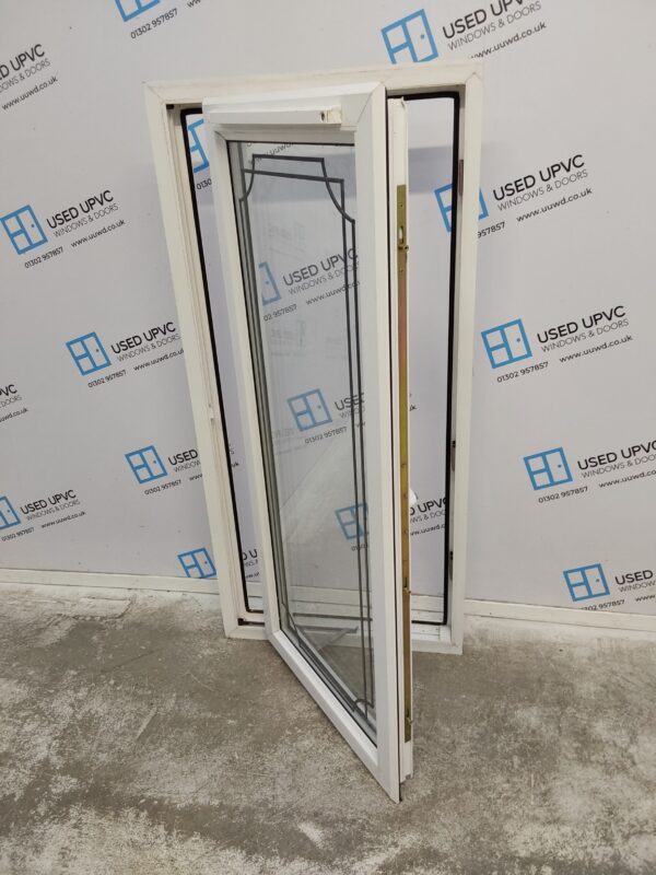 Used White Upvc Window 610mm x 1300mm W0320 - Image 3