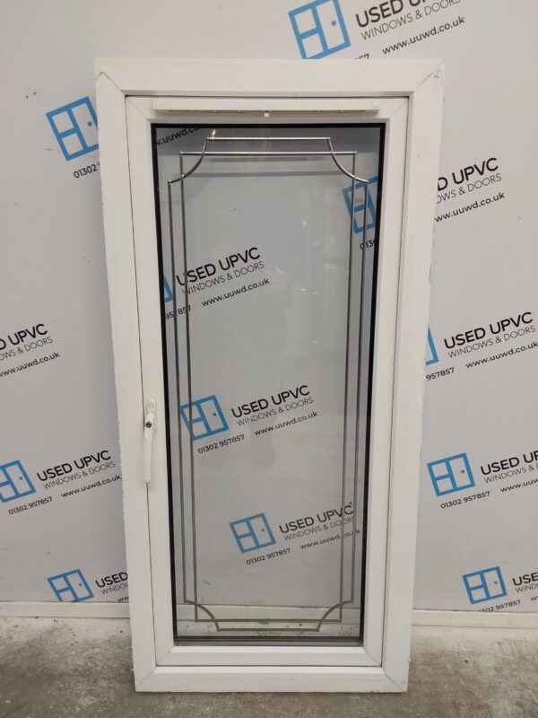 Used White Upvc Window 610mm x 1300mm W0320 - Image 2