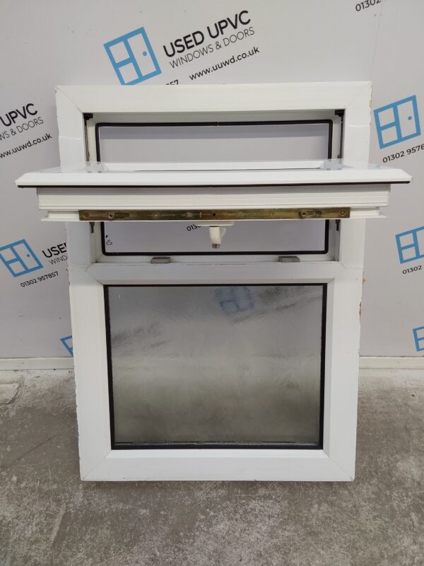 Used White Upvc Window 645mm x 885mm W0322 - Image 3