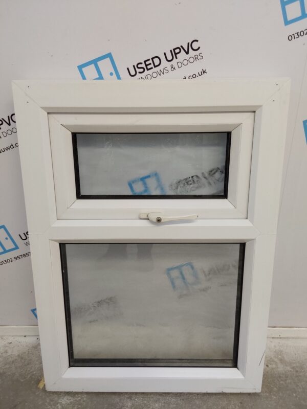 Used White Upvc Window 645mm x 885mm W0322 - Image 2