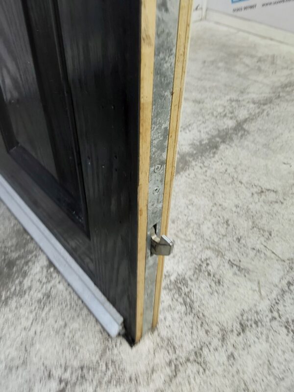 Used Black Composite Front Door 840mm x 1985mm 0450 - Image 9