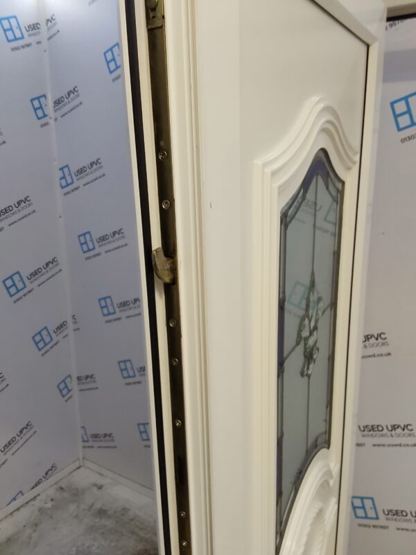 Used White Upvc Front Door 920mm x 2045mm 0462 - Image 4