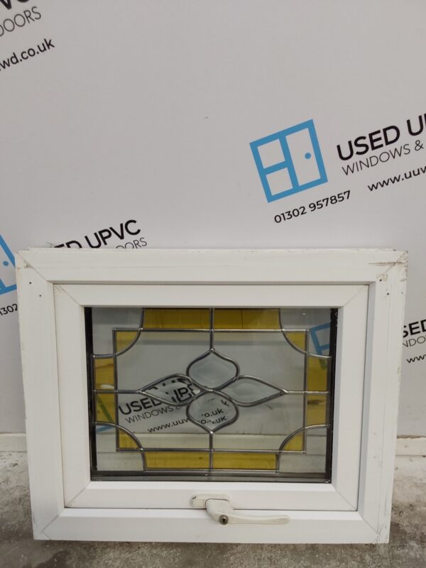 Used White Upvc Window 565mm x 465mm W0230 - Image 2