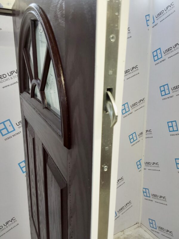 Brand New Rosewood Composite Front Door 885mm x 2050mm ND75 - Image 4
