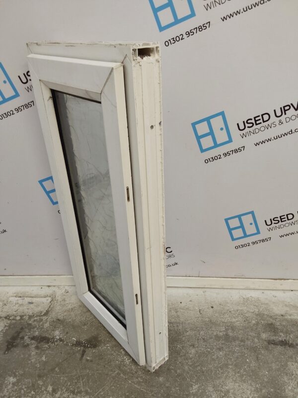 Used White Upvc Window 810mm x 395mm W0232 - Image 4