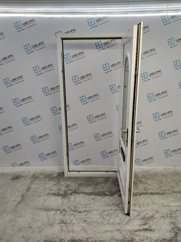 Used White Upvc Front Door 905mm x 2070mm 0779 - Image 3