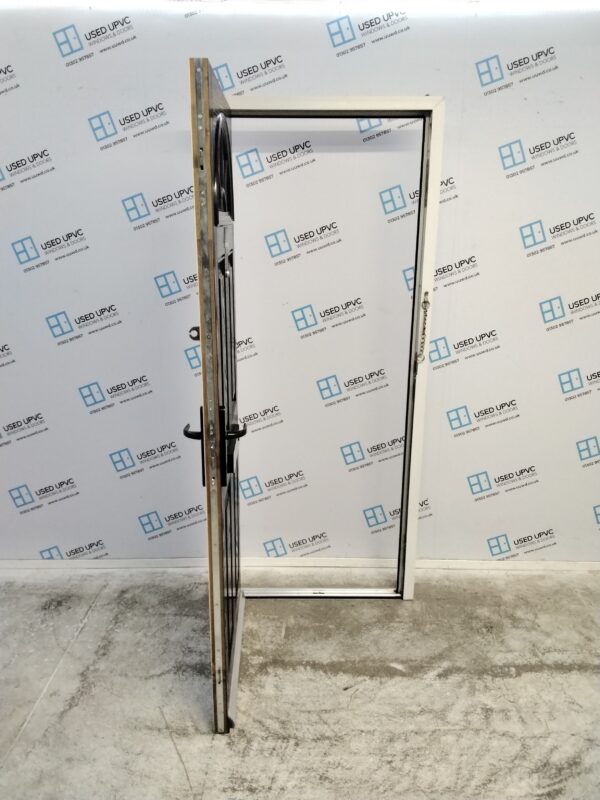 Used Black Composite Front Door 840mm x 1985mm 0241 - Image 3