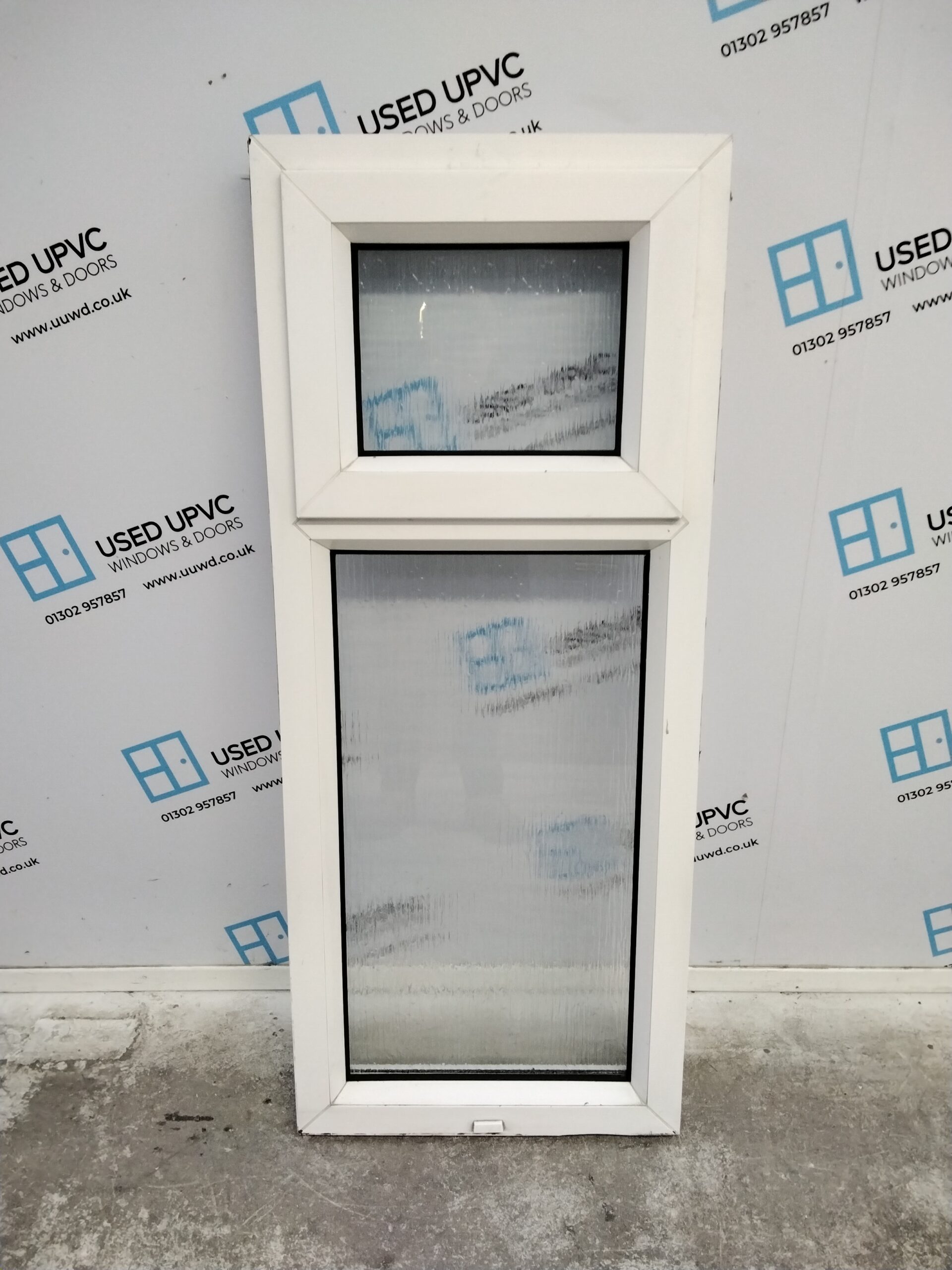 Used White Upvc Window 500mm x 1200mm W0339 | Used UPVC Windows & Doors