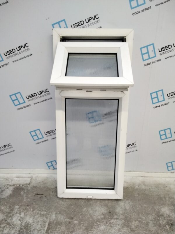 Used White Upvc Window 500mm x 1200mm W0339 - Image 3