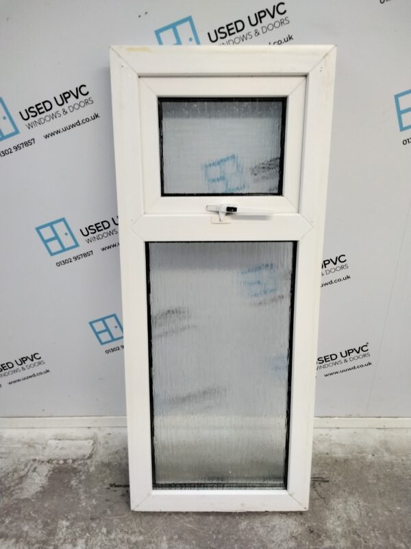 Used White Upvc Window 500mm x 1200mm W0339 - Image 2