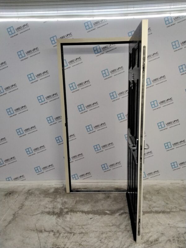 Used Black Composite Front Door 965mm x 2060mm 0085 - Image 3