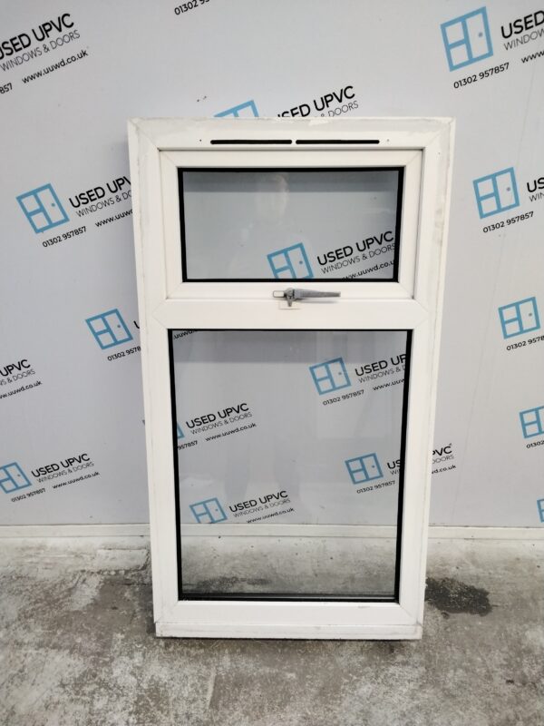 Used White Upvc Window 665mm x 1210mm W0346 - Image 2