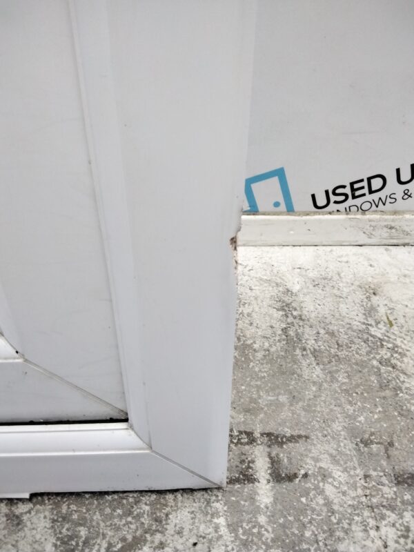 Used White Upvc Back Door 945mm x 2065mm (Reduce To 915mm x 2065mm) 0777 - Image 6