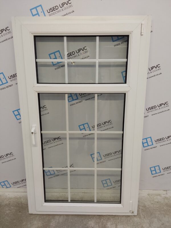 Used White Upvc Tilt And Turn Window 985mm x 1650mm (reduce to 935mm) LW0093 - Image 2