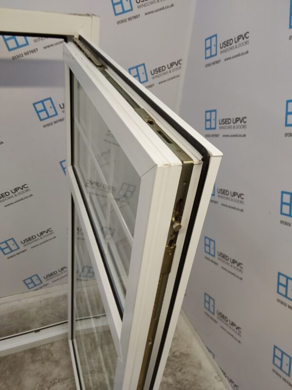 Used White Upvc Tilt And Turn Window 985mm x 1650mm (reduce to 935mm) LW0093 - Image 5