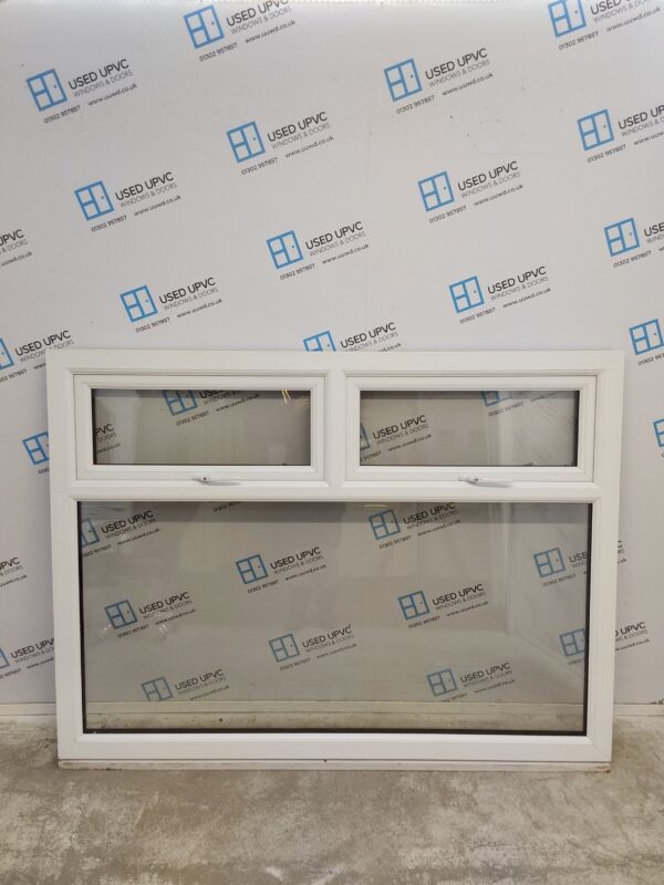Used Rosewood Upvc Window 1815mm x 1370mm LW0025 - Image 2