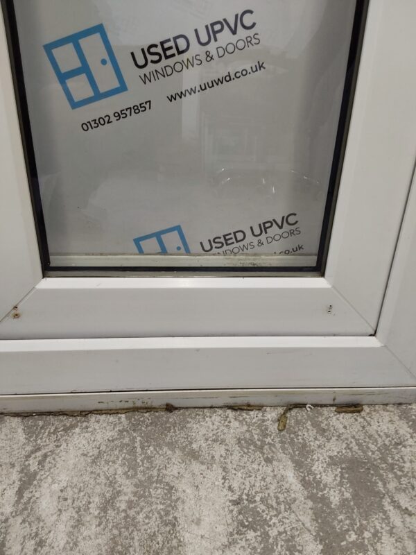 Used White Upvc French Doors 1190mm x 2050mm EA13 - Image 7